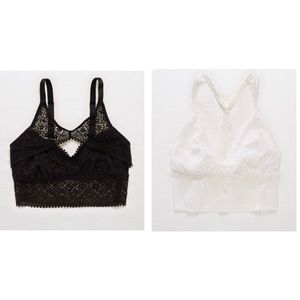 Set of Aerie Bralettes